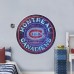 Montreal Canadiens 28 x 28 Repositionable Neon Wall Decal