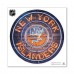 New York Islanders 28 x 28 Repositionable Neon Wall Decal