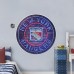 New York Rangers 28 x 28 Repositionable Neon Wall Decal
