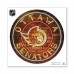 Ottawa Senators 28 x 28 Repositionable Neon Wall Decal Ottawa Senators 28 x 28 Repositionable Neon Wall Decal