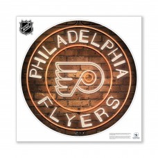 Philadelphia Flyers 28 x 28 Repositionable Neon Wall Decal