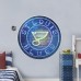 St. Louis Blues 28 x 28 Repositionable Neon Wall Decal