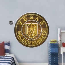 Vegas Golden Knights 28 x 28 Repositionable Neon Wall Decal