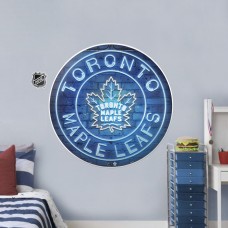 Toronto Maple Leafs 28 x 28 Repositionable Neon Wall Decal
