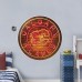 Calgary Flames 28 x 28 Repositionable Neon Wall Decal