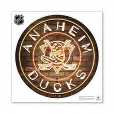 Anaheim Ducks 28 x 28 Repositionable Neon Wall Decal
