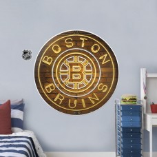 Boston Bruins 28 x 28 Repositionable Neon Wall Decal