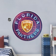 Florida Panthers 28 x 28 Repositionable Neon Wall Decal Florida Panthers 28 x 28 Repositionable Neon Wall Decal