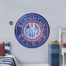 Edmonton Oilers 28 x 28 Repositionable Neon Wall Decal