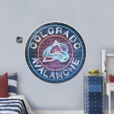 Colorado Avalanche 28 x 28 Repositionable Neon Wall Decal
