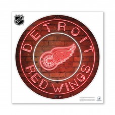 Detroit Red Wings 28 x 28 Repositionable Neon Wall Decal Detroit Red Wings 28 x 28 Repositionable Neon Wall Decal