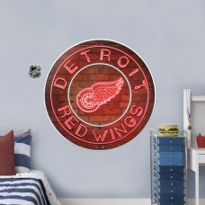 Detroit Red Wings 28 x 28 Repositionable Neon Wall Decal Detroit Red Wings 28 x 28 Repositionable Neon Wall Decal
