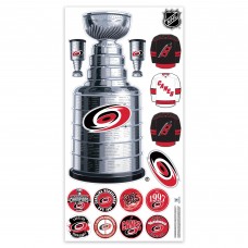 Carolina Hurricanes Repositionable Stanley Cup Wall Decal Set