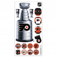 Philadelphia Flyers Repositionable Stanley Cup Wall Decal Set