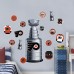 Philadelphia Flyers Repositionable Stanley Cup Wall Decal Set