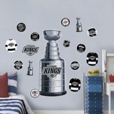 Los Angeles Kings Repositionable Stanley Cup Wall Decal Set