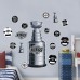Los Angeles Kings Repositionable Stanley Cup Wall Decal Set