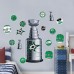 Dallas Stars Repositionable Stanley Cup Wall Decal Set