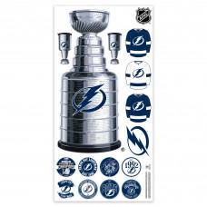 Tampa Bay Lightning Repositionable Stanley Cup Wall Decal Set