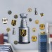 Vegas Golden Knights Repositionable Stanley Cup Wall Decal Set