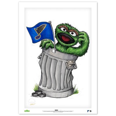 St. Louis Blues 24 x 36 Sesame Street Fine Art Poster