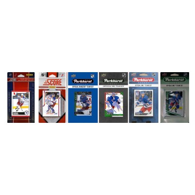 New York Rangers Trading Card Team Sets