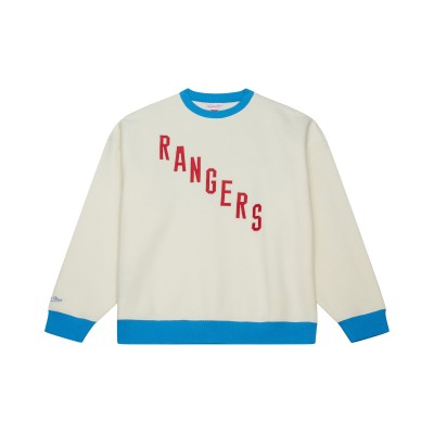 Кофта New York Rangers Cream/Blue Centennial Homecoming Fleece