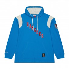 New York Rangers Blue/White Centennial Lightweight Thermal Hoodie