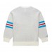 New York Rangers Mitchell & Ness Cream Centennial Retro Logo Sweater