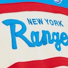 Толстовка New York Rangers Mitchell & Ness Cream 100th Anniversary Head Coach Толстовка New York Rangers Mitchell & Ness Cream 100th Anniversary Head Coach