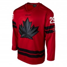 Hockey Canada Nathan MacKinnon Bauer Hockey Red 2026 Semi Pro Jersey