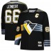 Pittsburgh Penguins Mario Lemieux Mitchell & Ness Black 1996/97 Blue Line 2.0 Jersey