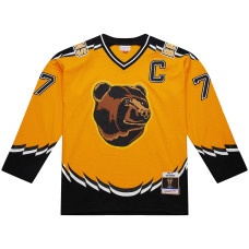 Джерси Boston Bruins Ray Bourque Mitchell & Ness Gold Big & Tall 1996-97 Blue Line 2.0