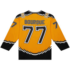 Джерси Boston Bruins Ray Bourque Mitchell & Ness Gold Big & Tall 1996-97 Blue Line 2.0