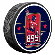 Washington Capitals Alexander Ovechkin NHL All-Time Leading Goal Scorer 895 Hockey Puck
