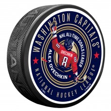 Washington Capitals Alexander Ovechkin NHL All-Time Leading Goal Scorer Hockey Puck