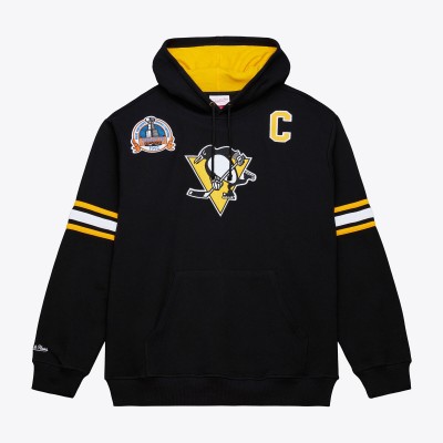 Толстовка Pittsburgh Penguins Mario Lemieux Mitchell & Ness Black 1992 Name & Number Premium