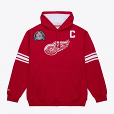 Detroit Red Wings Steve Yzerman Mitchell & Ness Scarlet 1997 Name & Number Premium Pullover Hoodie