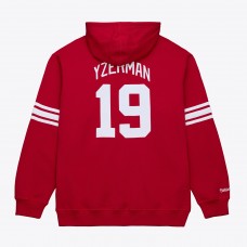 Detroit Red Wings Steve Yzerman Mitchell & Ness Scarlet 1997 Name & Number Premium Pullover Hoodie