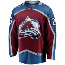 Джерси Colorado Avalanche Jimmy Vesey Fanatics Burgundy Home Breakaway