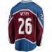 Джерси Colorado Avalanche Jimmy Vesey Fanatics Burgundy Home Breakaway