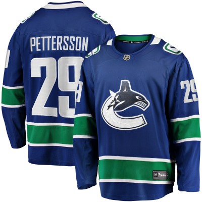 Джерси Vancouver Canucks Marcus Pettersson Fanatics Blue Home Breakaway