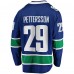 Джерси Vancouver Canucks Marcus Pettersson Fanatics Blue Home Breakaway
