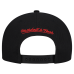 Buffalo Sabres Mitchell & Ness Black Retro Script Colorblock Snapback Hat