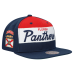 Бейсболка Florida Panthers Mitchell & Ness Navy Retro Script Colorblock