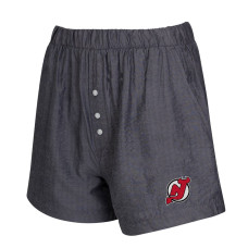 Женская джерси New Devils Concepts Sport Charcoal Two-Pack Boxer Shorts Set Женская джерси New Devils Concepts Sport Charcoal Two-Pack Boxer Shorts Set