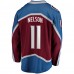 Джерси Colorado Avalanche Brock Nelson Fanatics Burgundy Home Breakaway