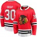 Игровая джерси Chicago Blackhawks Spencer Knight Fanatics Red Home Breakaway