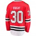 Игровая джерси Chicago Blackhawks Spencer Knight Fanatics Red Home Breakaway