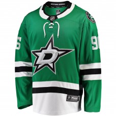 Джерси Dallas Stars Mikko Rantanen Fanatics Kelly Green Home Breakaway Джерси Dallas Stars Mikko Rantanen Fanatics Kelly Green Home Breakaway
